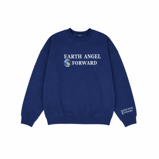 Earth Angel Forward Sweater - Navy Add to cart to buy 🌎