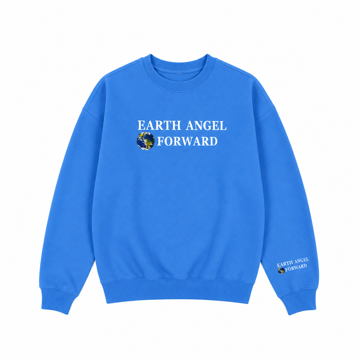 Earth Angel Forward Sweater - Blue Add to cart to buy 🌎