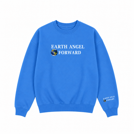 Earth Angel Forward Sweater - Blue Add to cart to buy 🌎